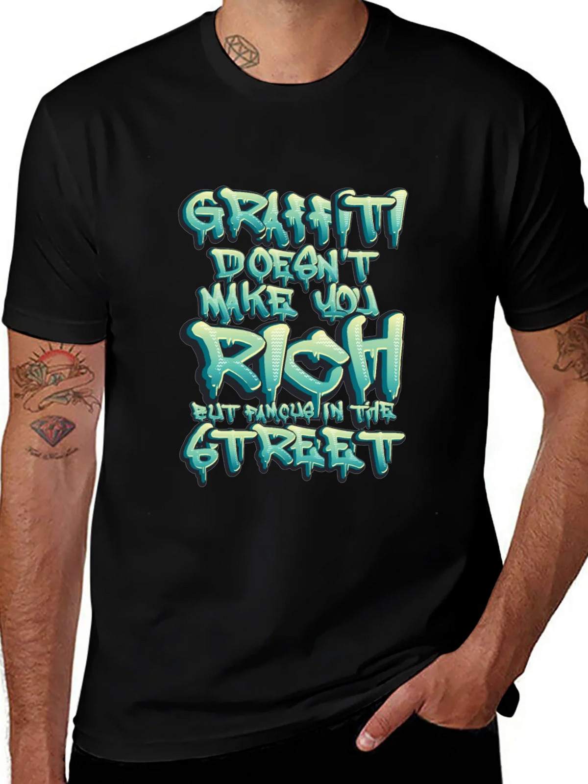 Graffiti Rich Street Tee product image 1