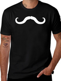 Mustache Graphic Tee - Fun Novelty T-Shirt product image 1