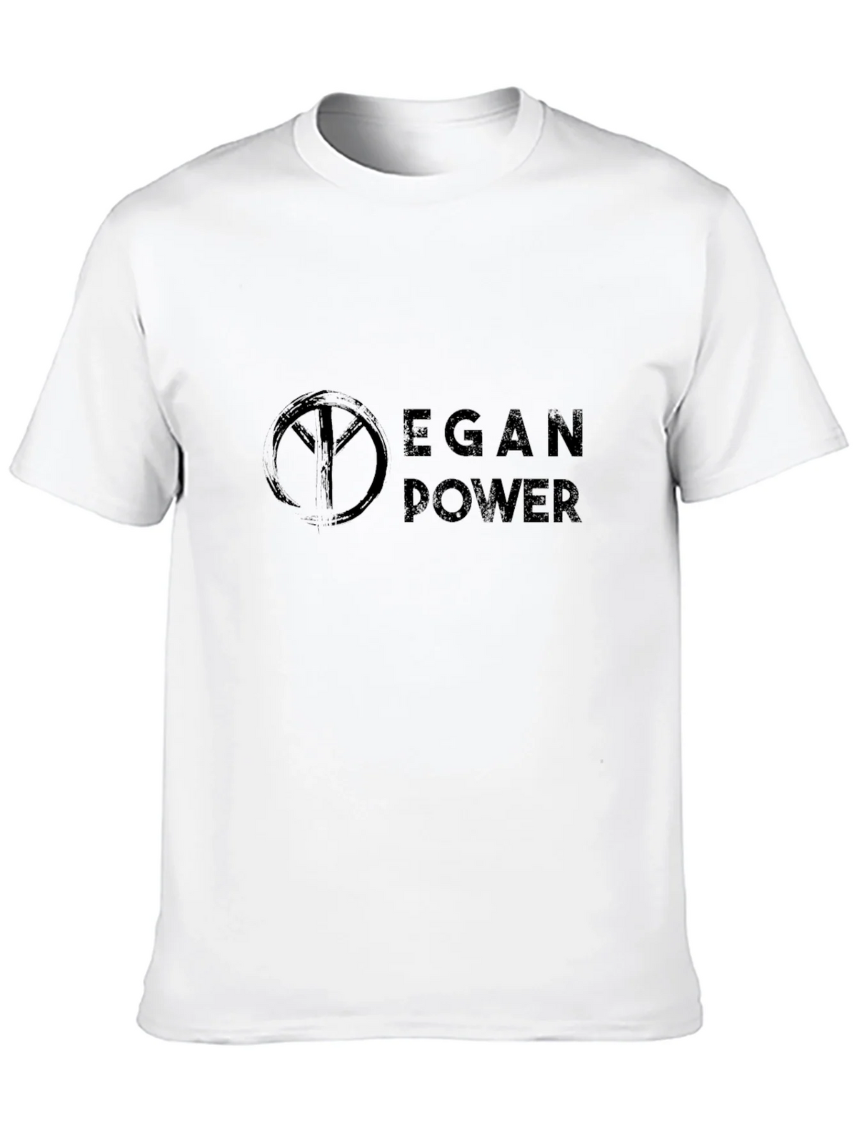 Vegan Power Black T-Shirt - Stylish & Comfortable product image 7