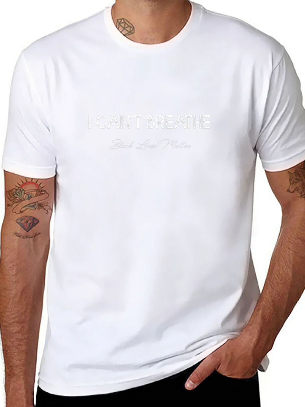 I Cant Breathe Black Lives Matter T-Shirt product image 7