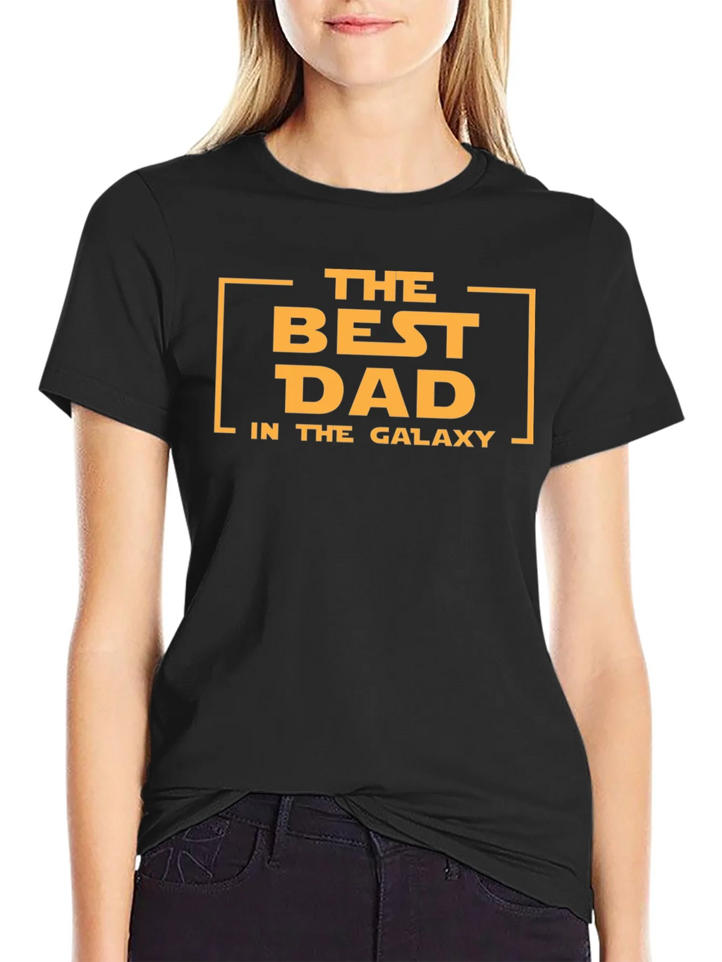 Best Dad in the Galaxy T-Shirt - Black product image 1