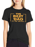 Best Dad in the Galaxy T-Shirt - Black product image 1