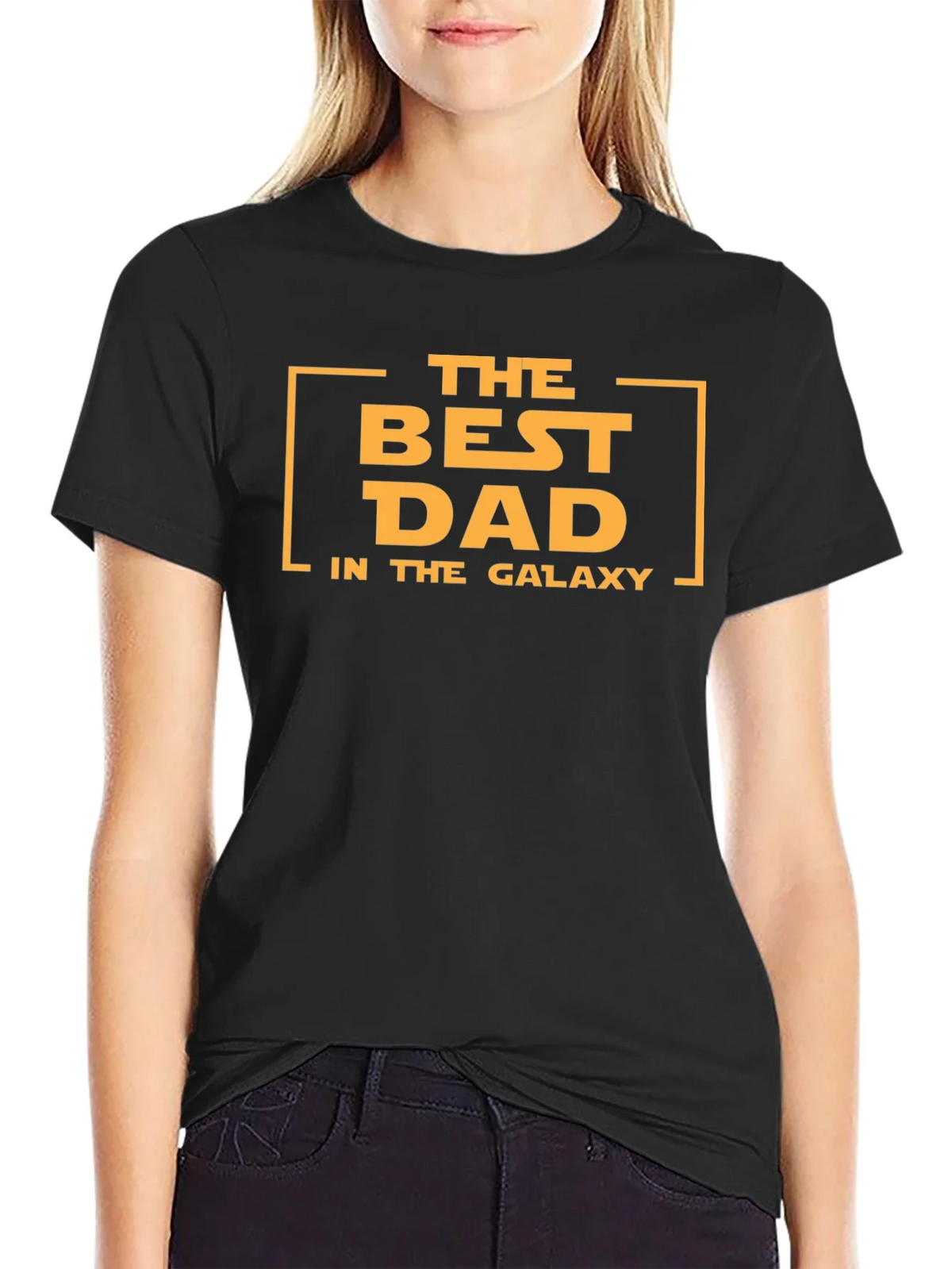 Best Dad in the Galaxy T-Shirt - Black product image 1