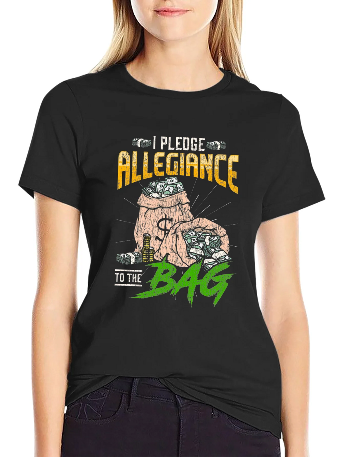 I Pledge Allegiance to The Bag Graphic Tee