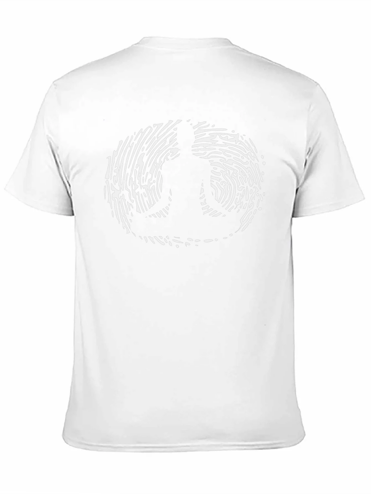 Meditative Fingerprint Graphic Tee - Black product image 10