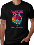 Flamazing T-Shirt: Classy & Fabulous Flamingo Tee product image 1