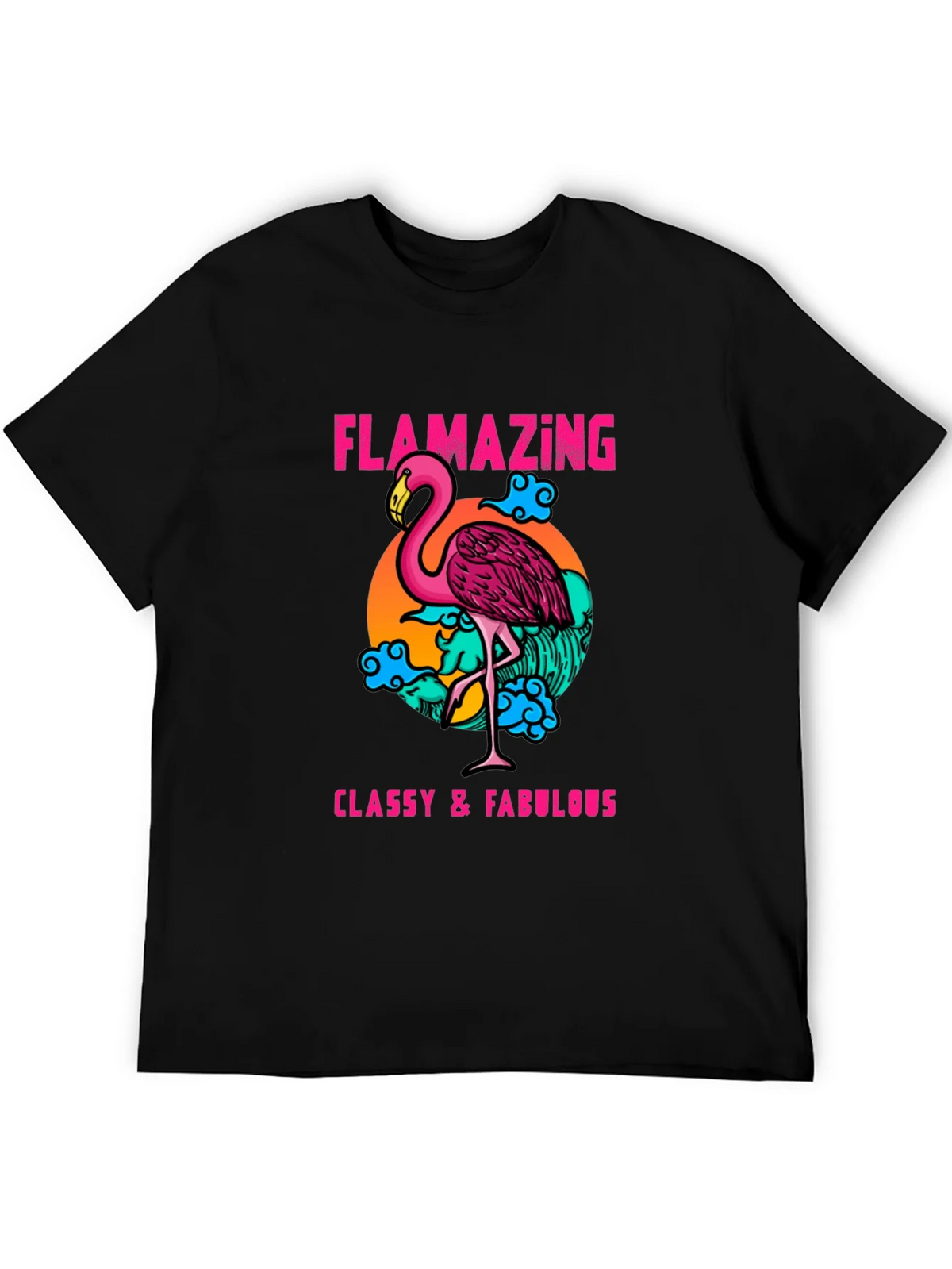 Flamazing T-Shirt: Classy & Fabulous Flamingo Tee product image 5