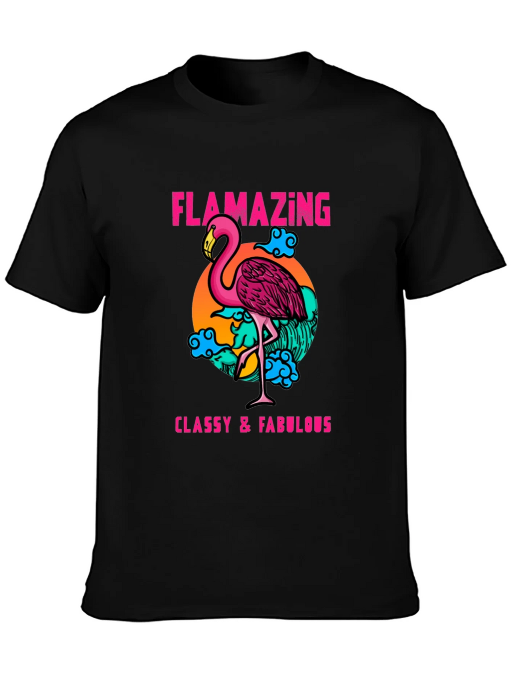 Flamazing T-Shirt: Classy & Fabulous Flamingo Tee product image 3