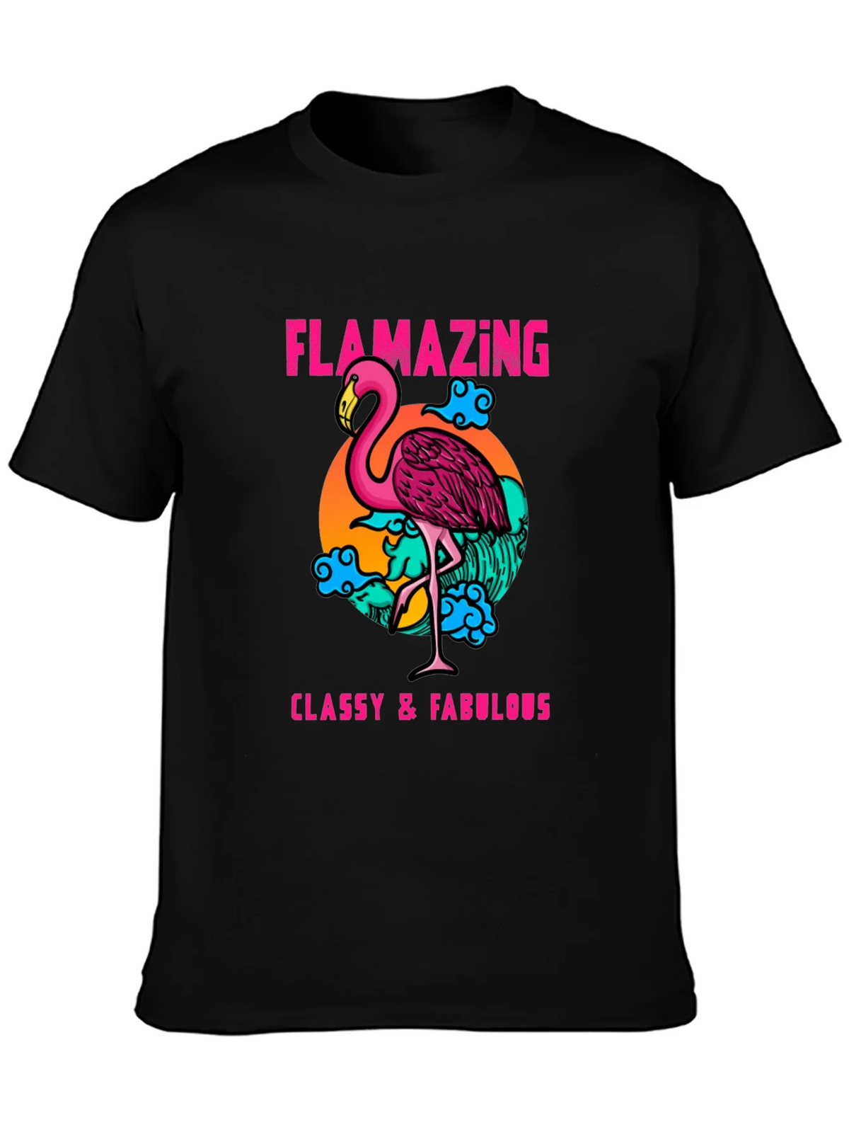 Flamazing T-Shirt: Classy & Fabulous Flamingo Tee product image 3