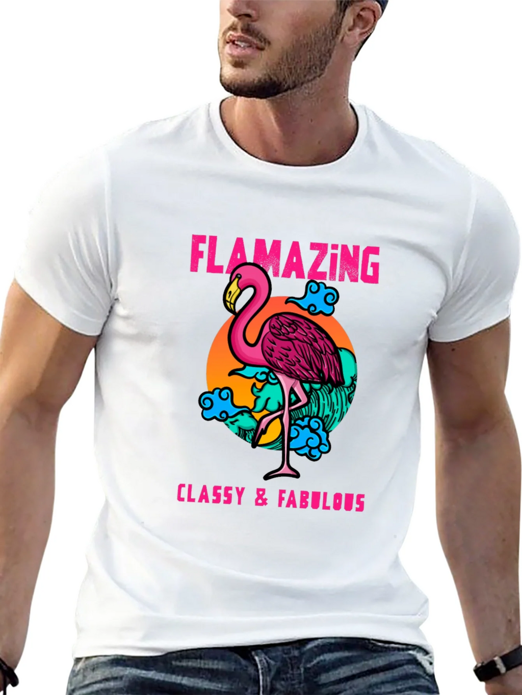 Flamazing T-Shirt: Classy & Fabulous Flamingo Tee product image 12
