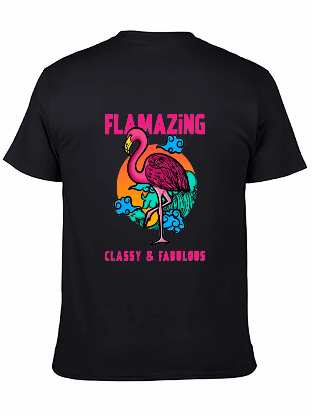 Flamazing T-Shirt: Classy & Fabulous Flamingo Tee product image 4