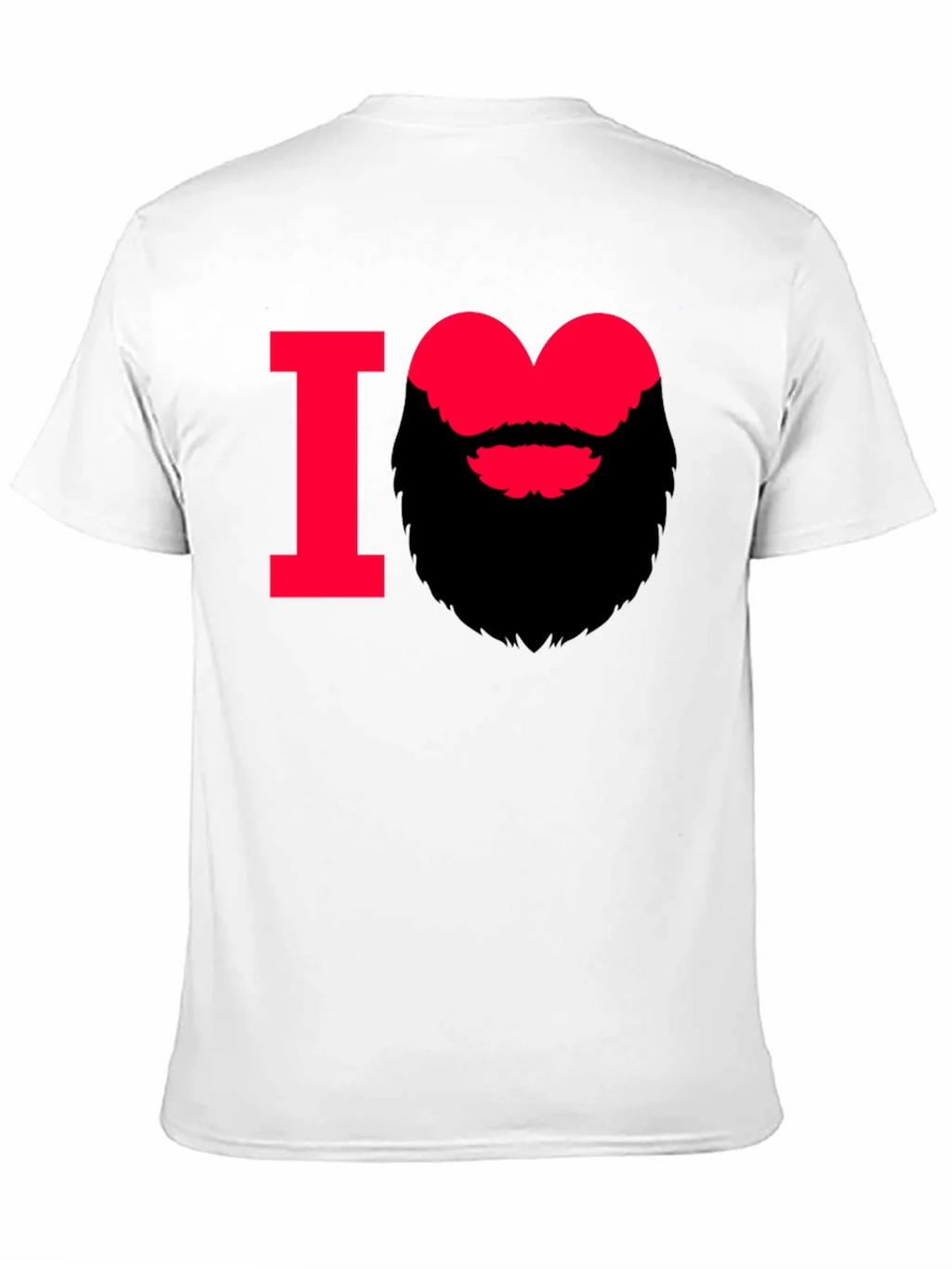 I Heart Beard Graphic Tee - Stylish Mens T-Shirt product image 8
