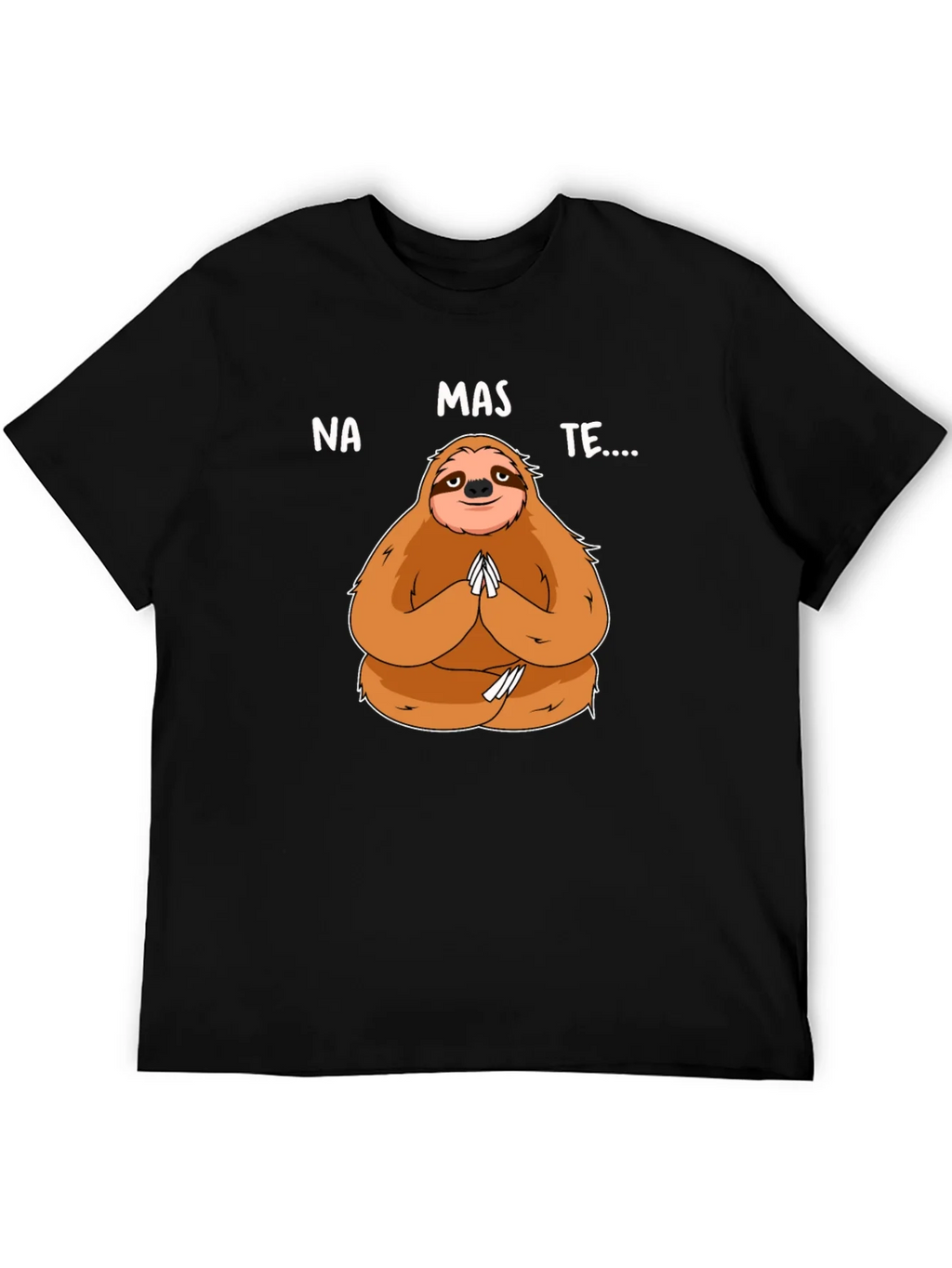 Namaste Sloth Graphic Tee - Yoga Humor product image 5