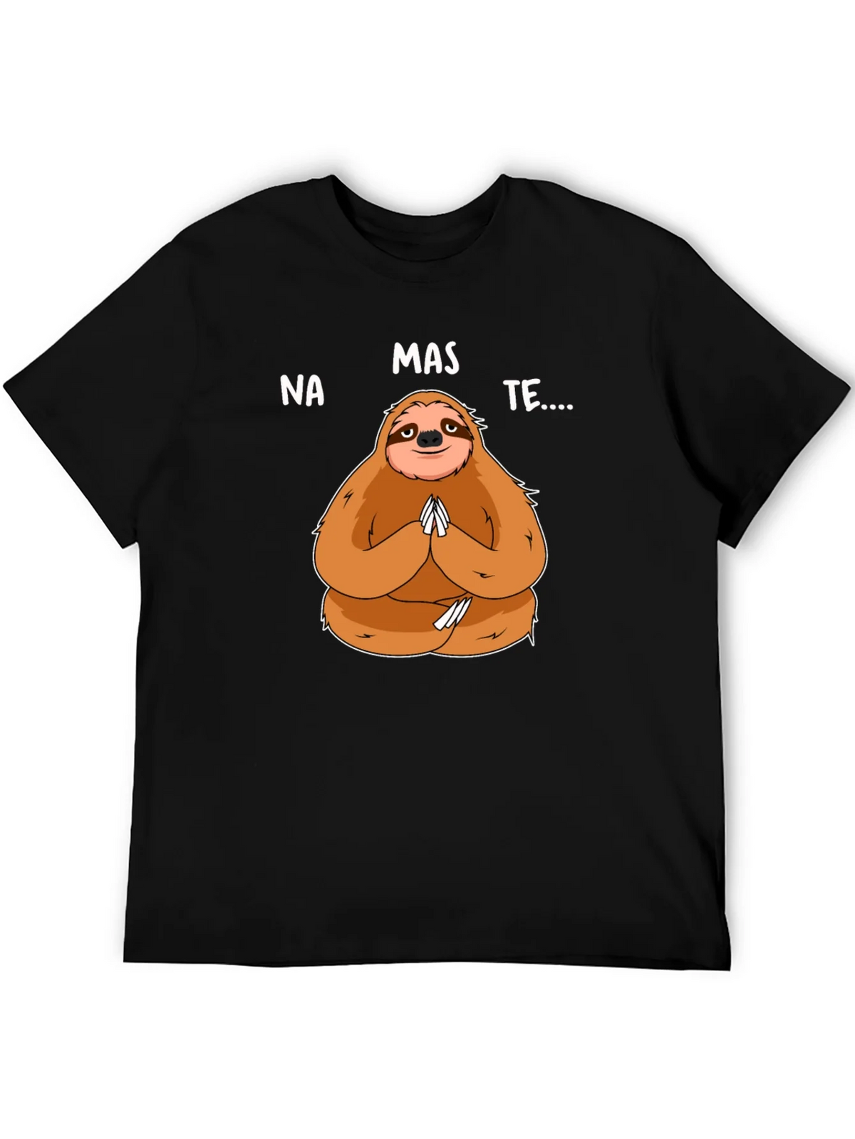 Namaste Sloth Graphic Tee - Yoga Humor product image 5