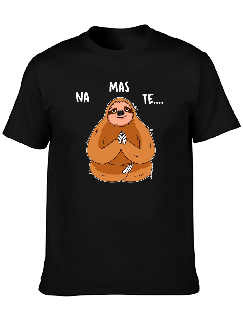 Namaste Sloth Graphic Tee - Yoga Humor product image 3
