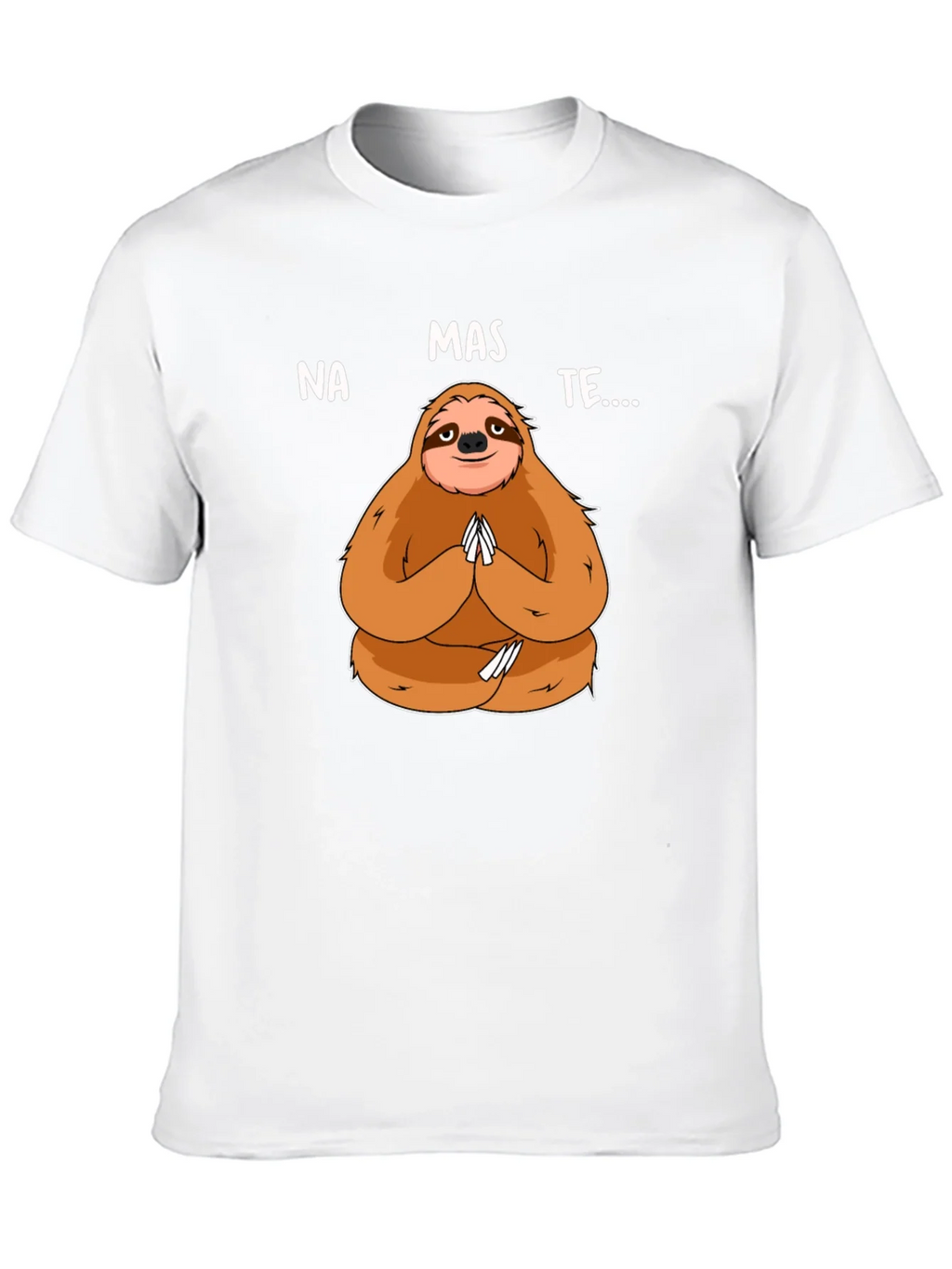 Namaste Sloth Graphic Tee - Yoga Humor product image 9