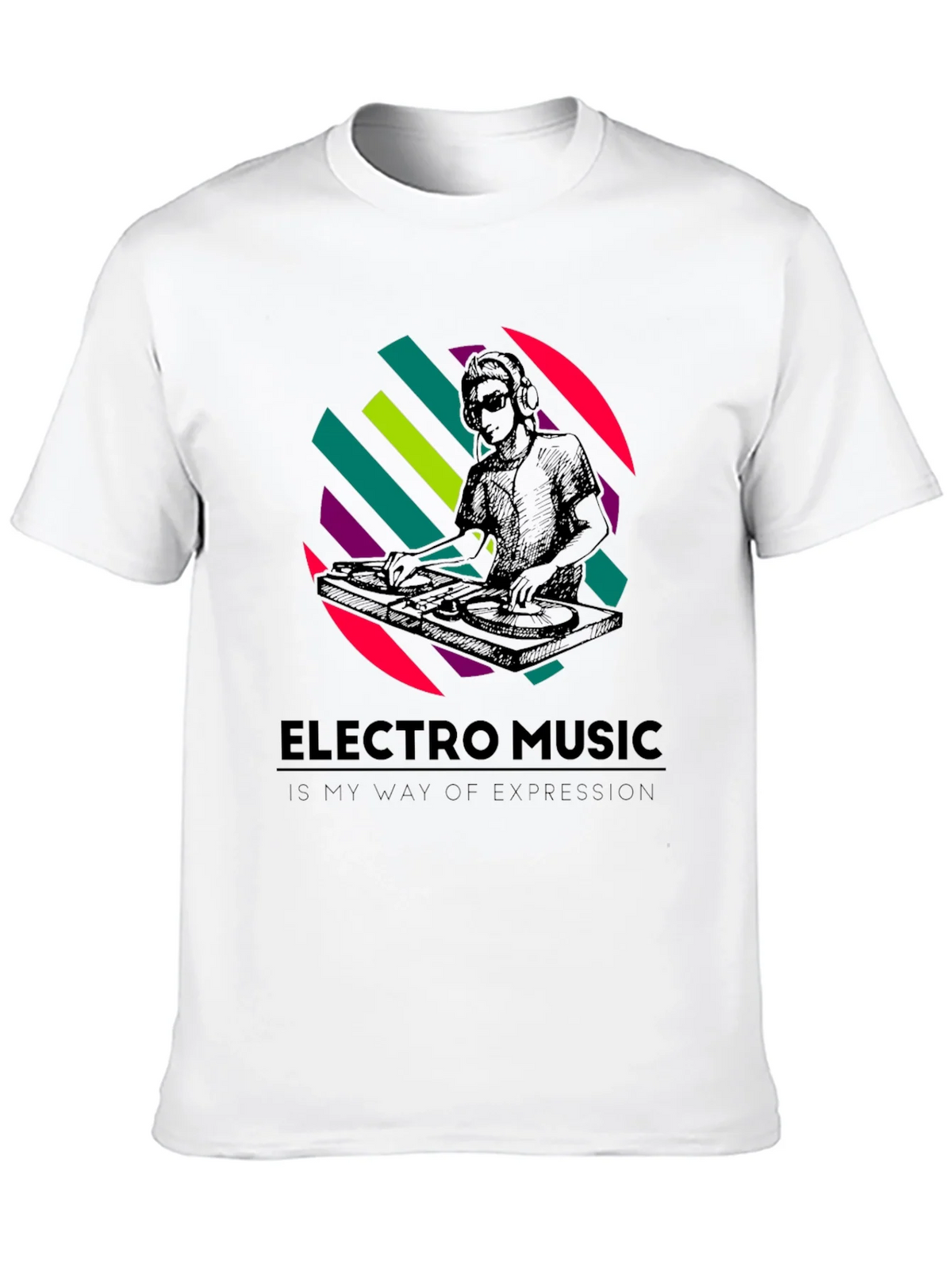 Electro Music DJ Graphic T-Shirt - Stylish Comfort product image 9