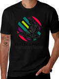 Electro Music DJ Graphic T-Shirt - Stylish Comfort product image 1