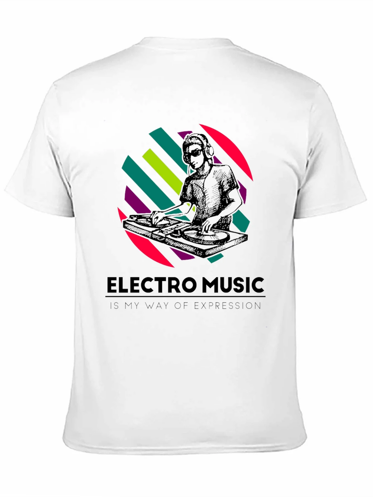 Electro Music DJ Graphic T-Shirt - Stylish Comfort product image 10