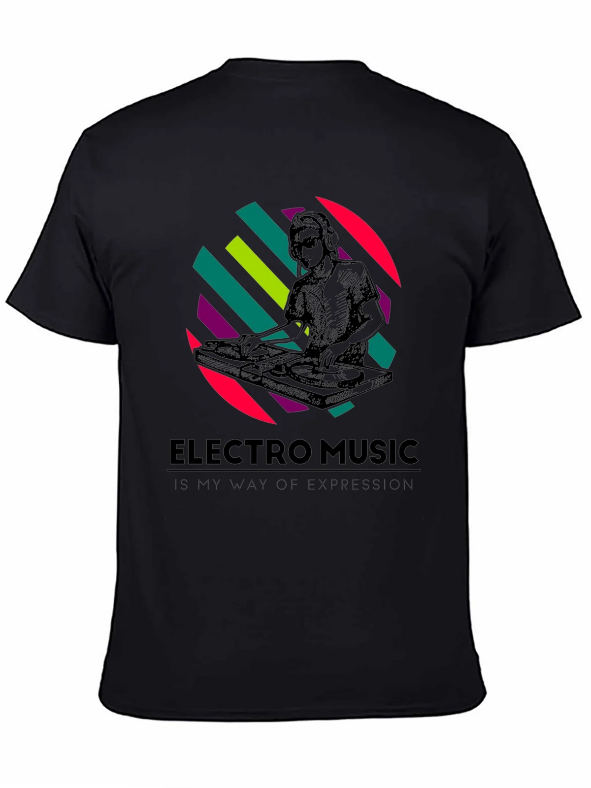 Electro Music DJ Graphic T-Shirt - Stylish Comfort product image 4