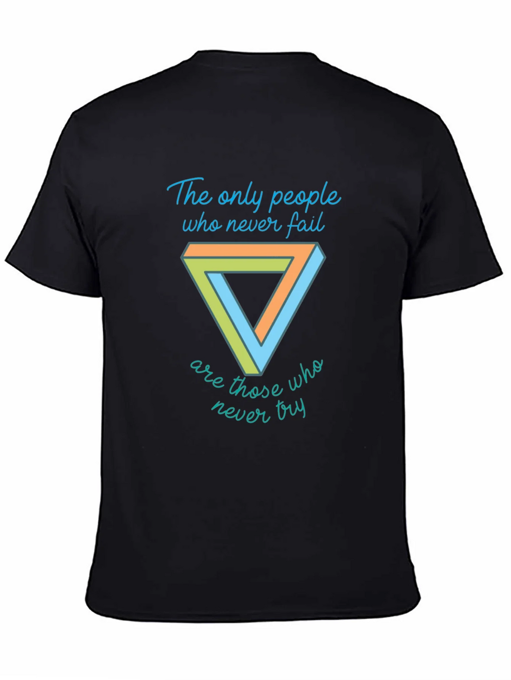 Motivational T-Shirt - Penrose Triangle Graphic Tee product image 4