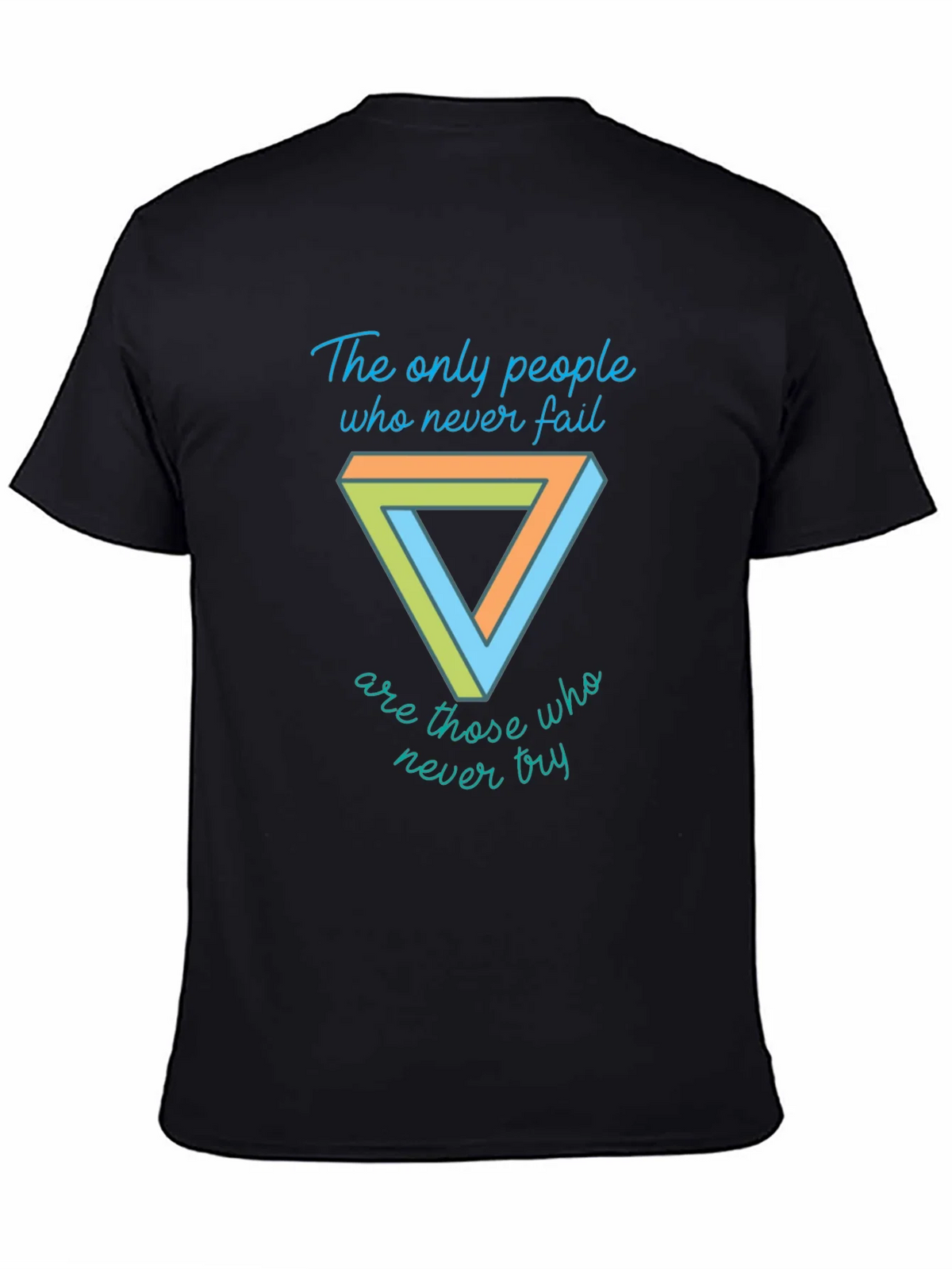 Motivational T-Shirt - Penrose Triangle Graphic Tee product image 4