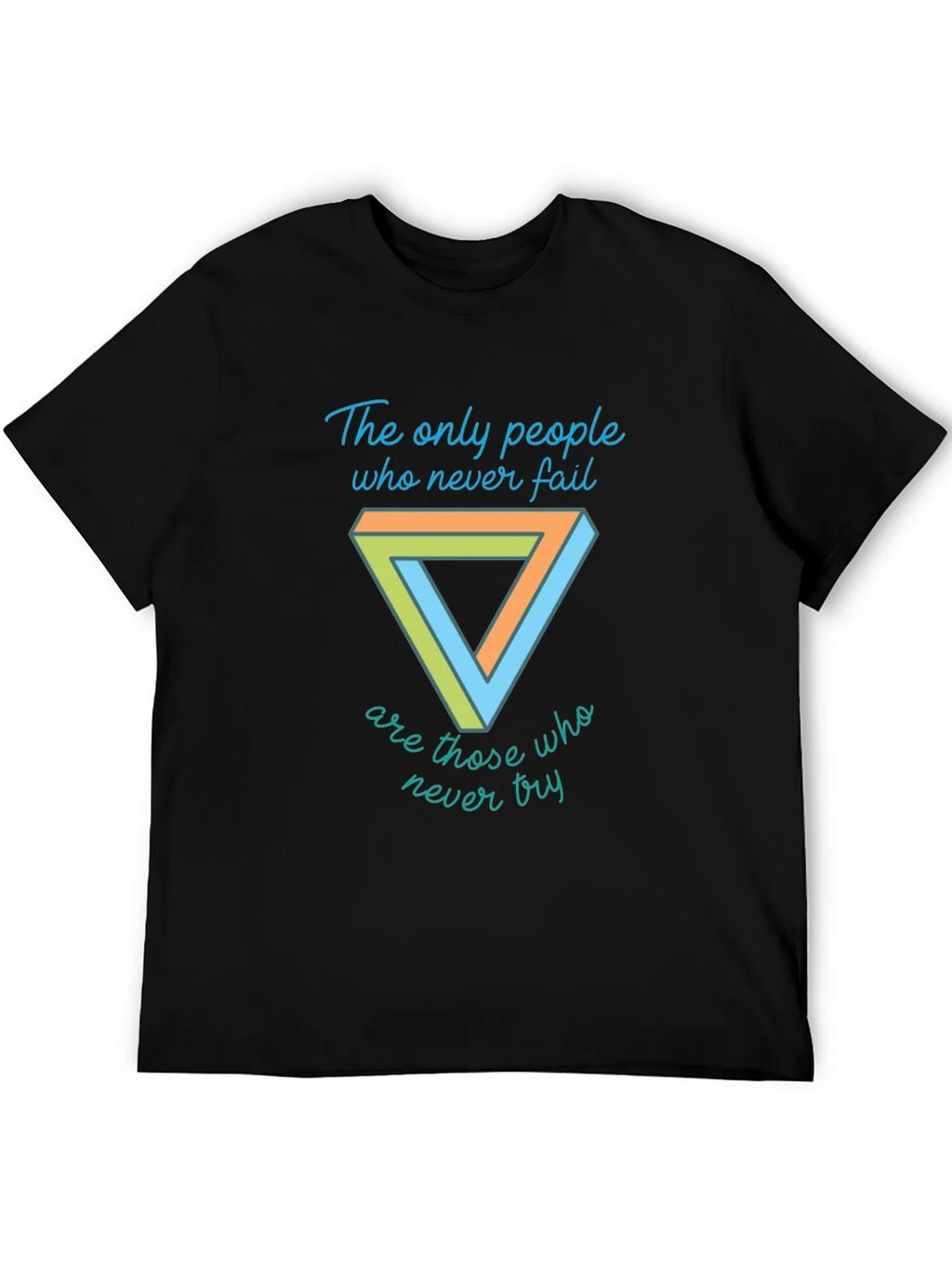 Motivational T-Shirt - Penrose Triangle Graphic Tee product image 5