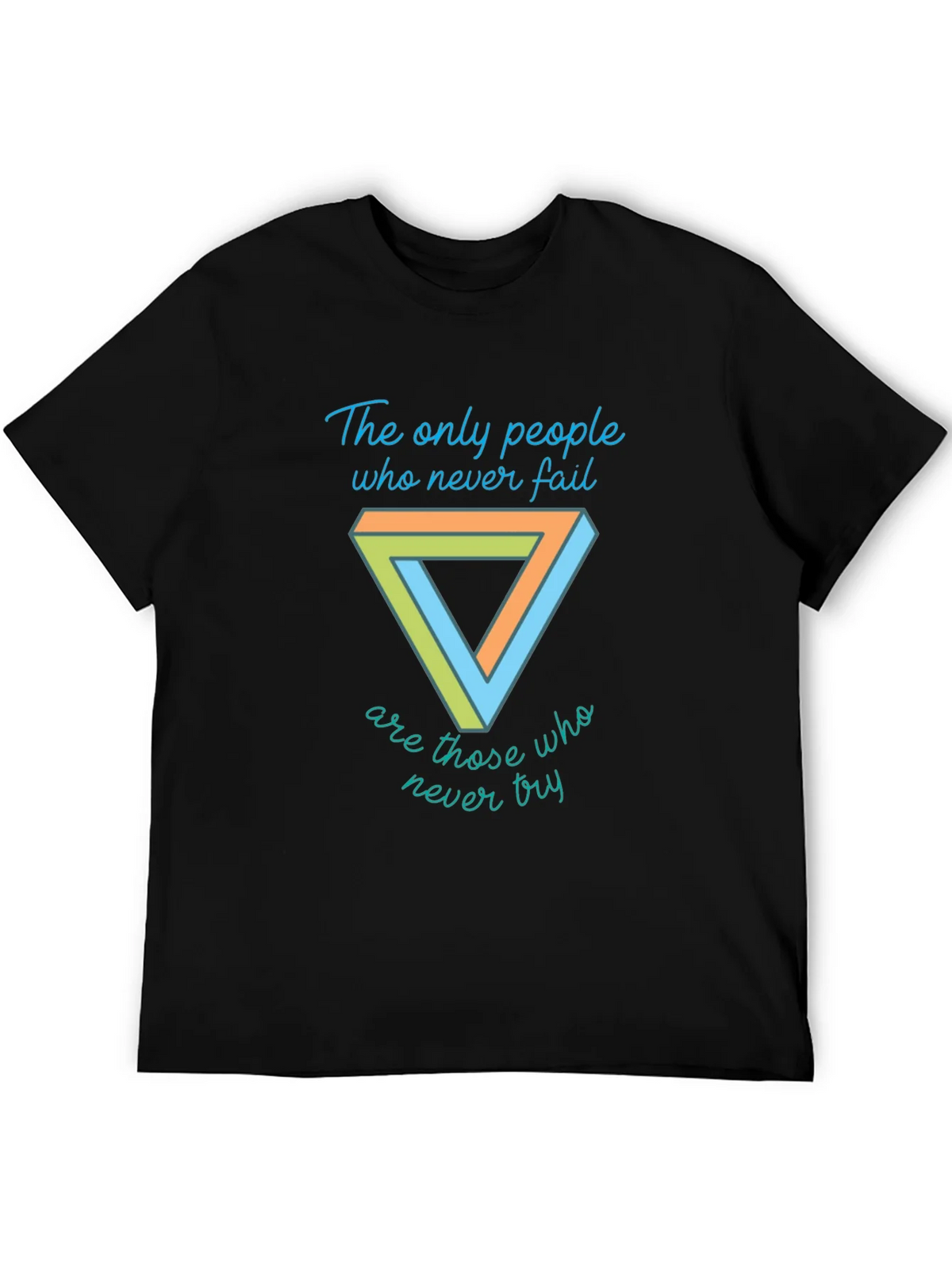 Motivational T-Shirt - Penrose Triangle Graphic Tee product image 5
