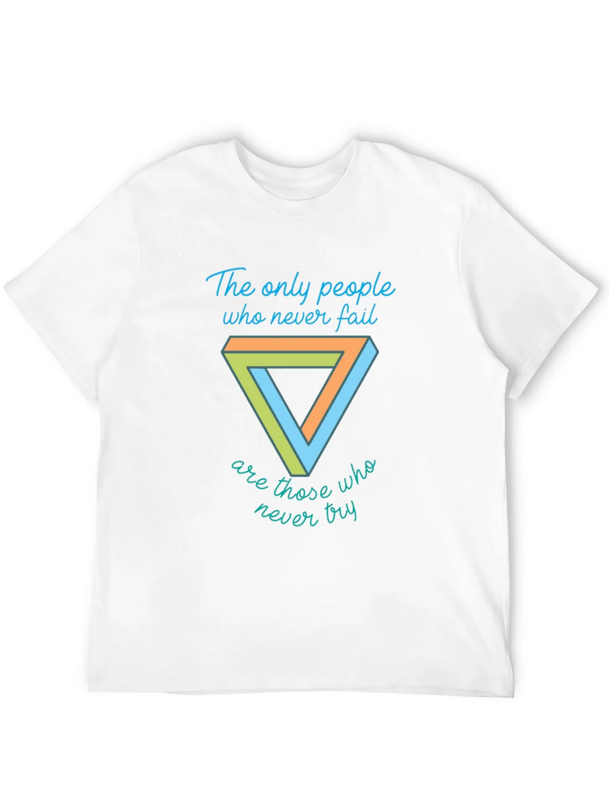 Motivational T-Shirt - Penrose Triangle Graphic Tee product image 10