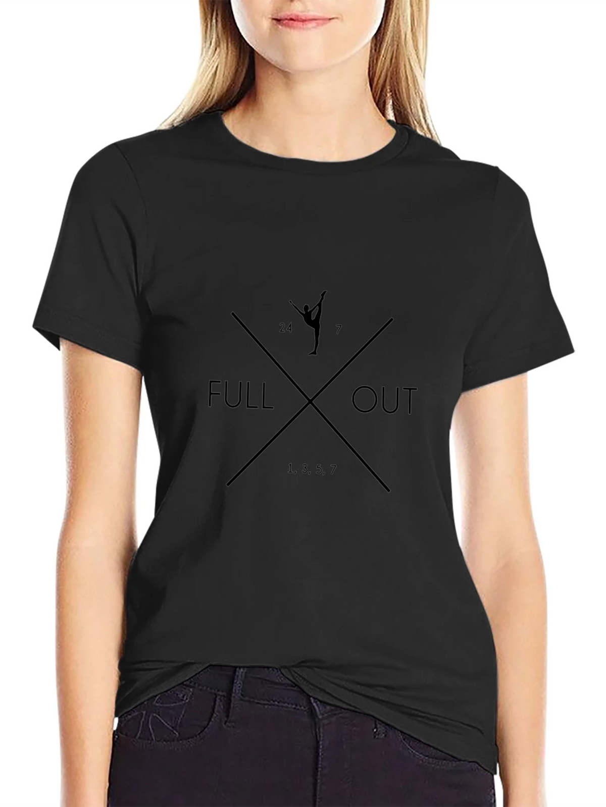 Full Out Graphic T-Shirt - Gymnastics Inspired Design product image 2
