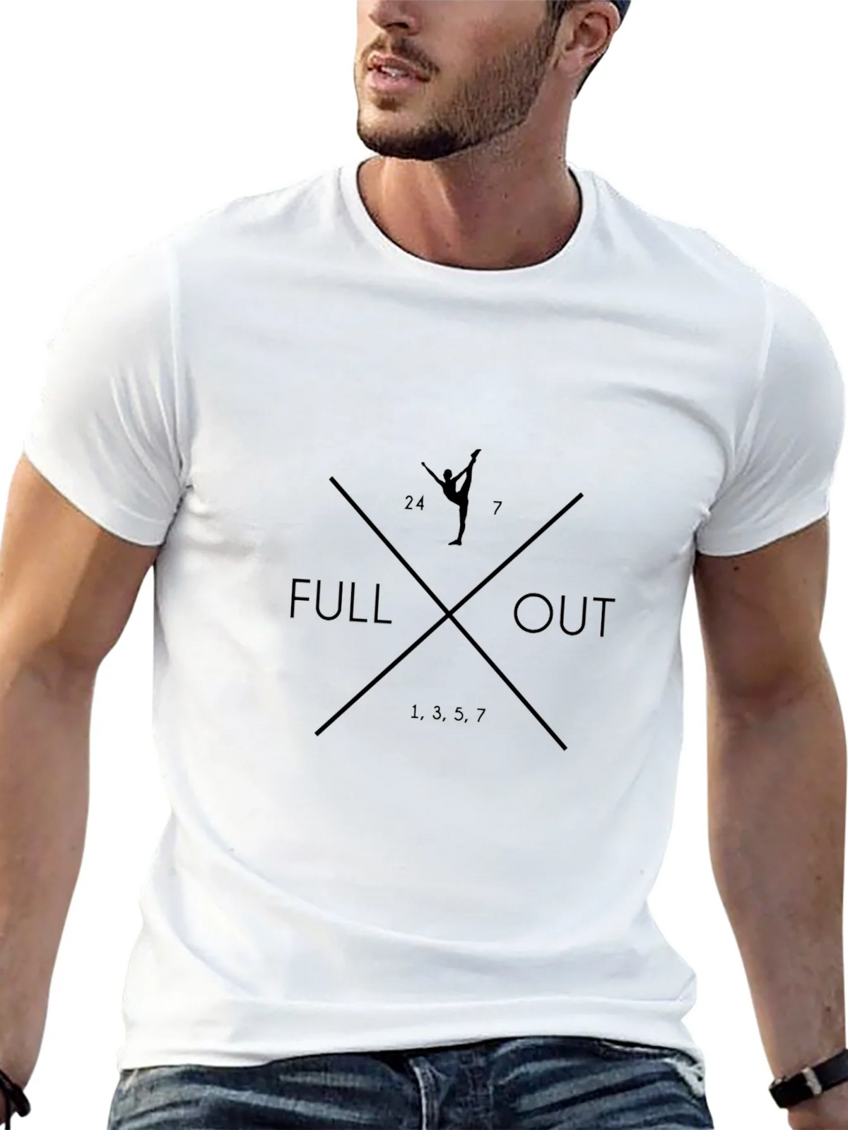 Full Out Graphic T-Shirt - Gymnastics Inspired Design product image 12