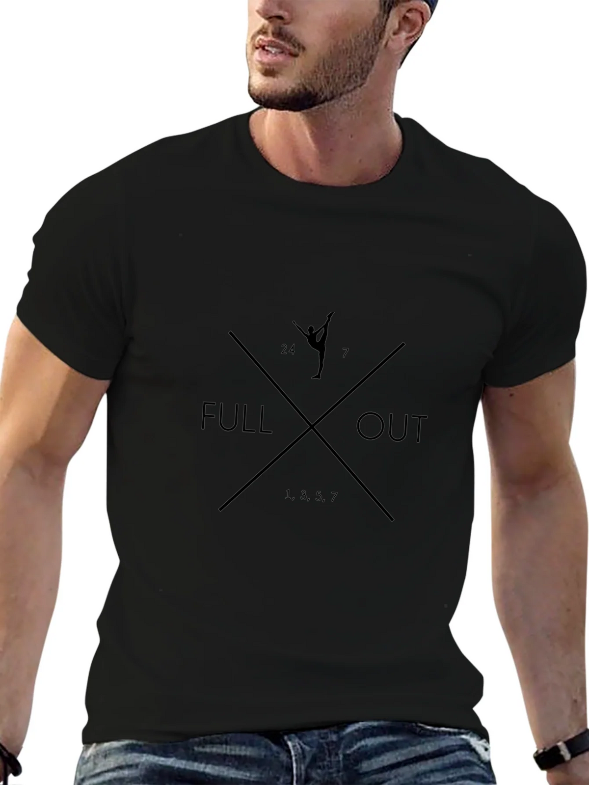 Full Out Graphic T-Shirt - Gymnastics Inspired Design product image 6