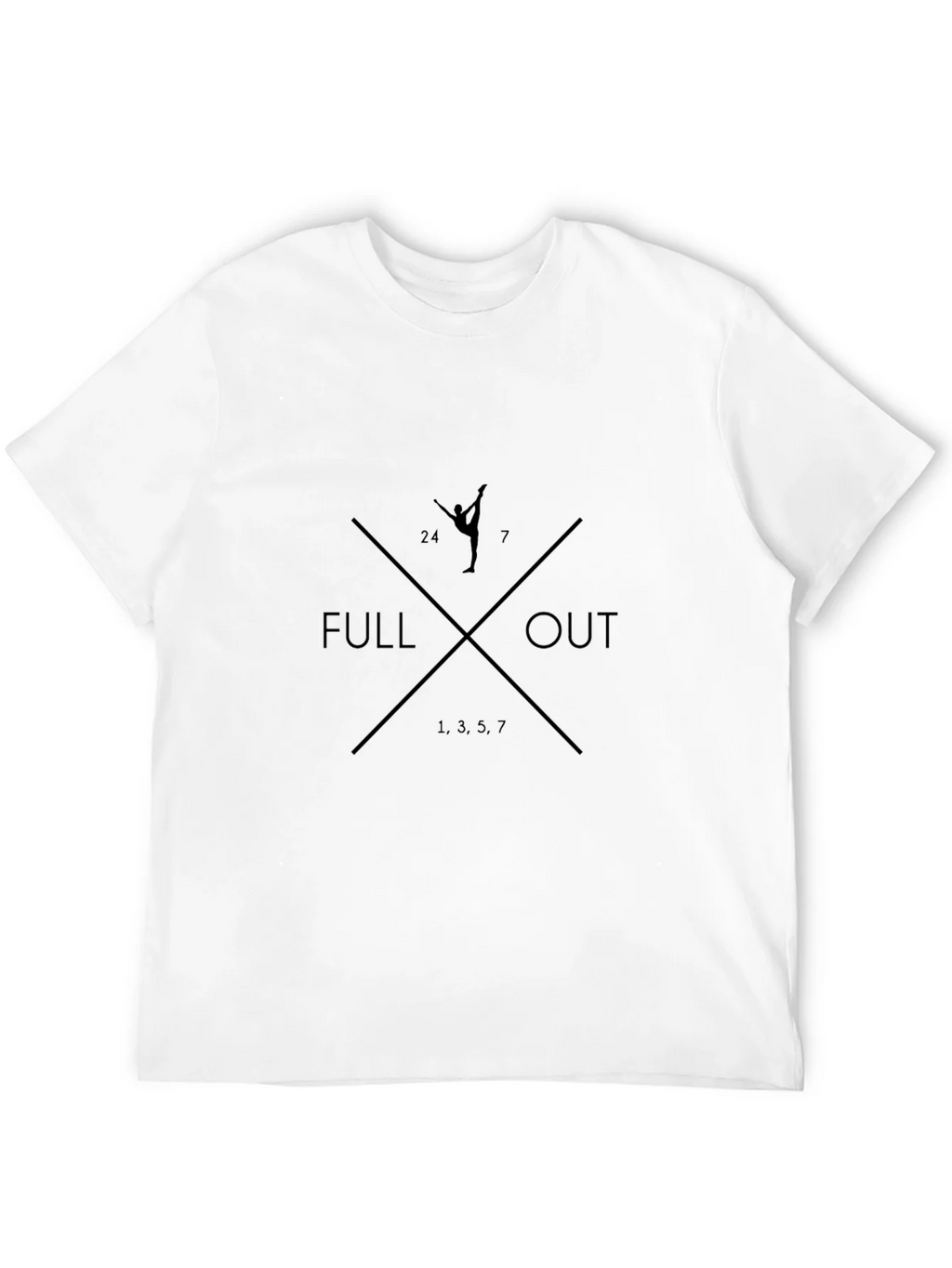 Full Out Graphic T-Shirt - Gymnastics Inspired Design product image 11
