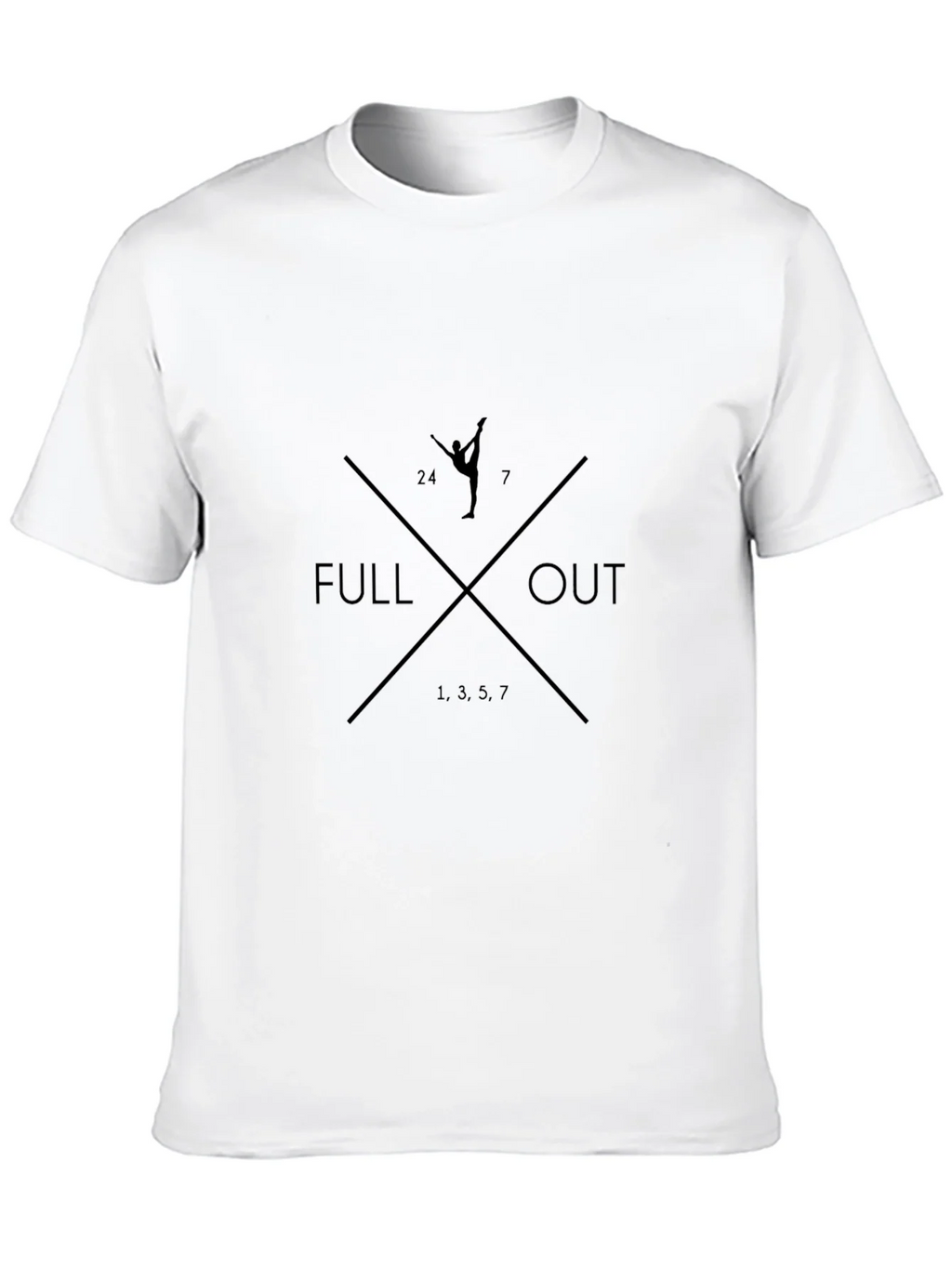 Full Out Graphic T-Shirt - Gymnastics Inspired Design product image 9