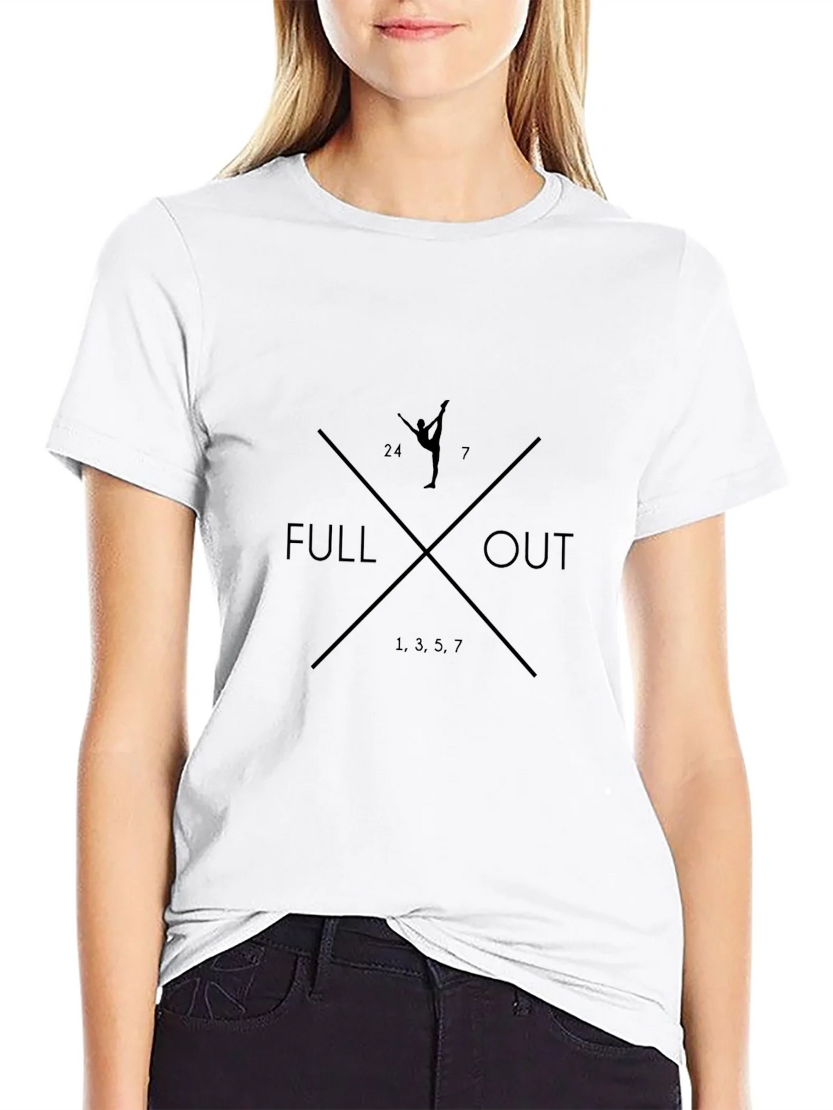 Full Out Graphic T-Shirt - Gymnastics Inspired Design product image 8