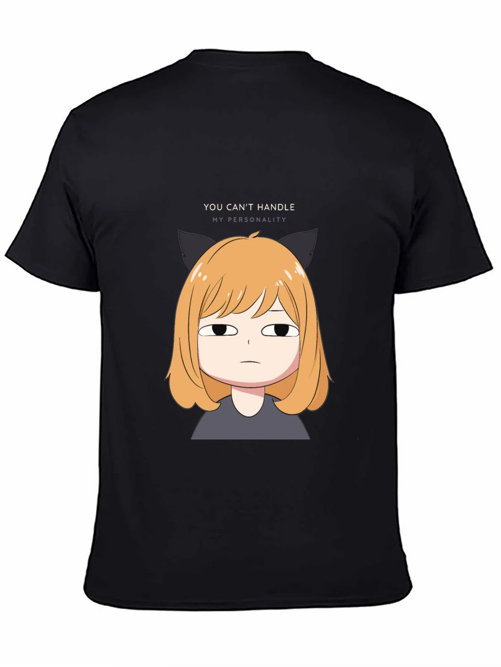 Sarcastic Anime Girl T-Shirt product image 4