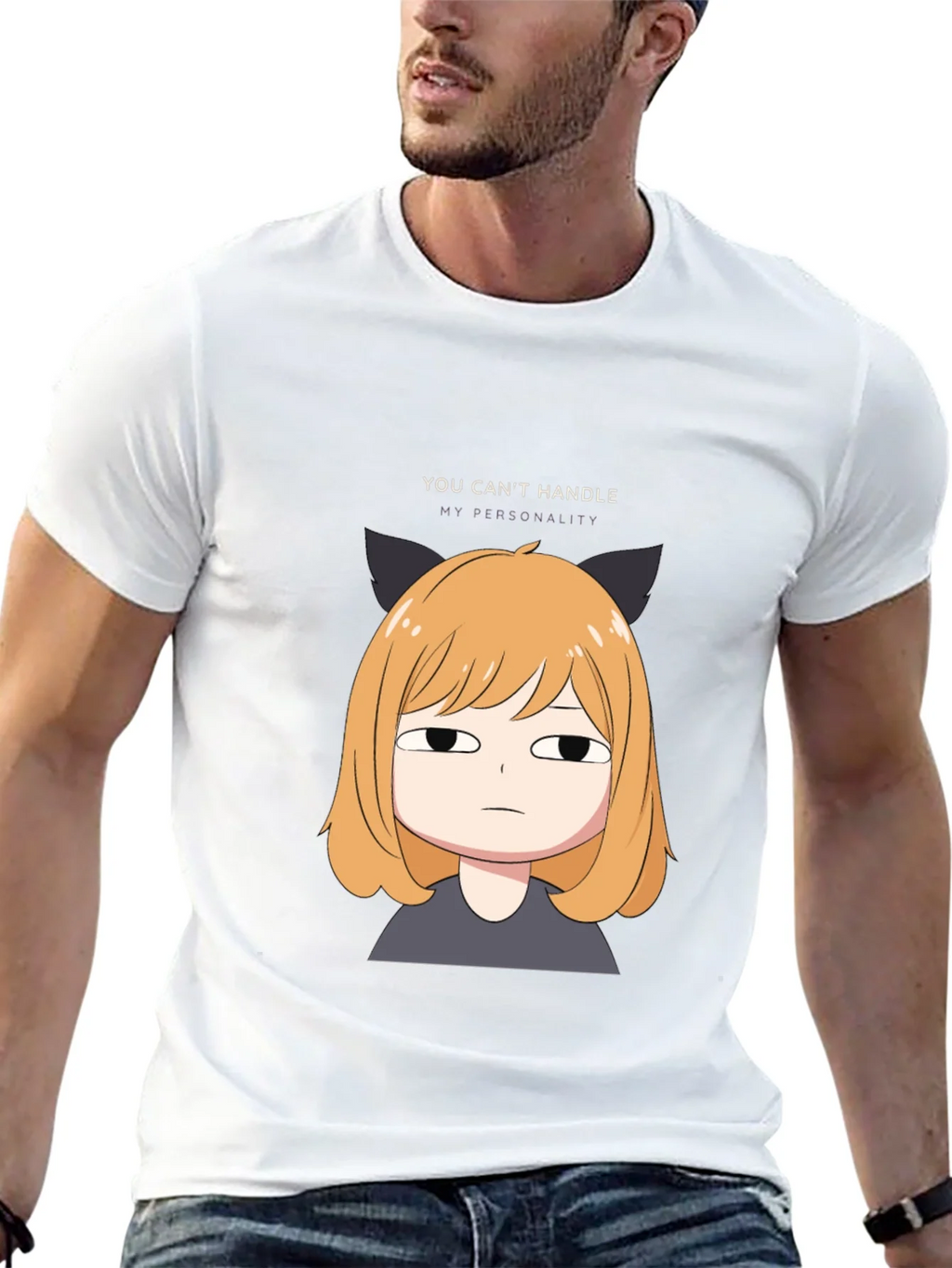 Sarcastic Anime Girl T-Shirt product image 12