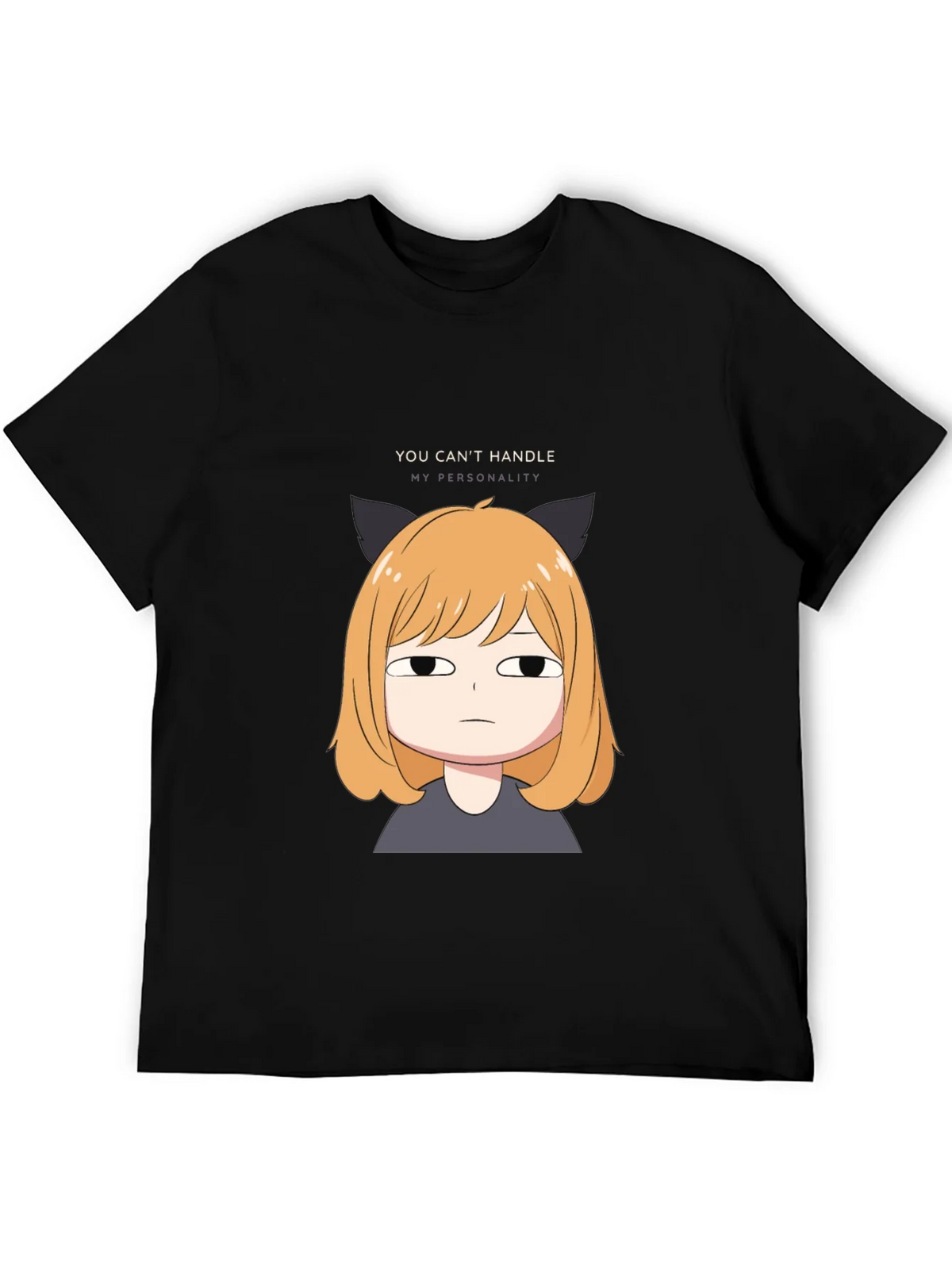 Sarcastic Anime Girl T-Shirt product image 5