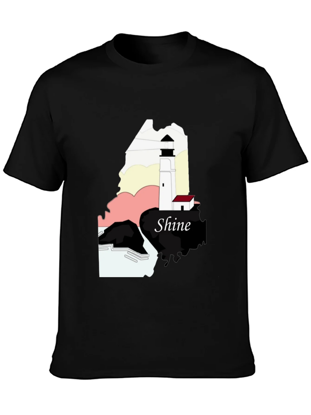 Shine Lighthouse Graphic Tee product image 3