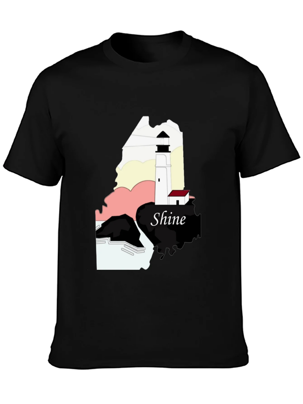 Shine Lighthouse Graphic Tee product image 3