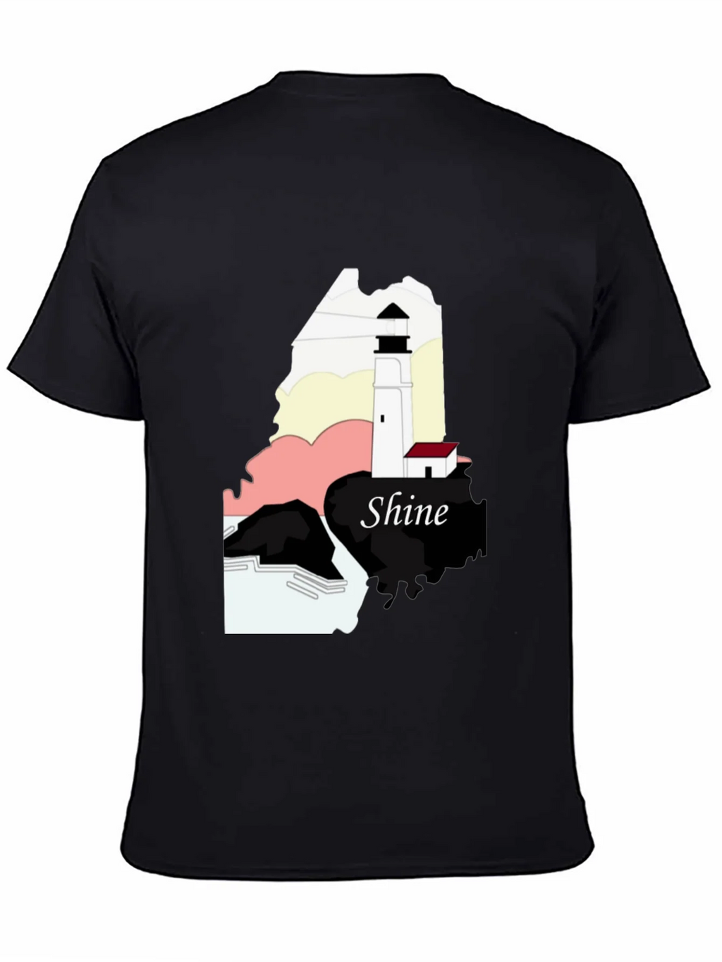 Shine Lighthouse Graphic Tee product image 4