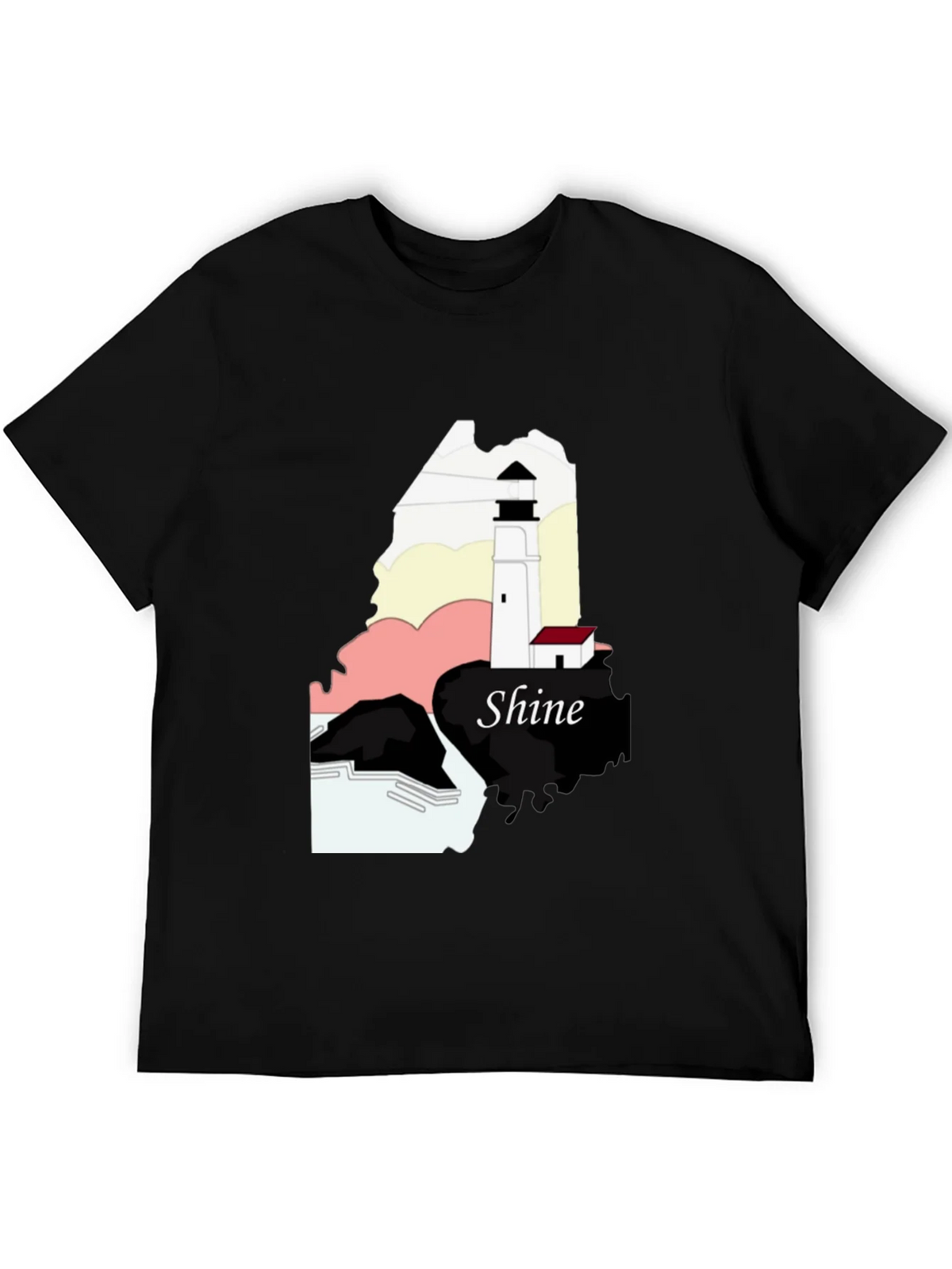 Shine Lighthouse Graphic Tee product image 5