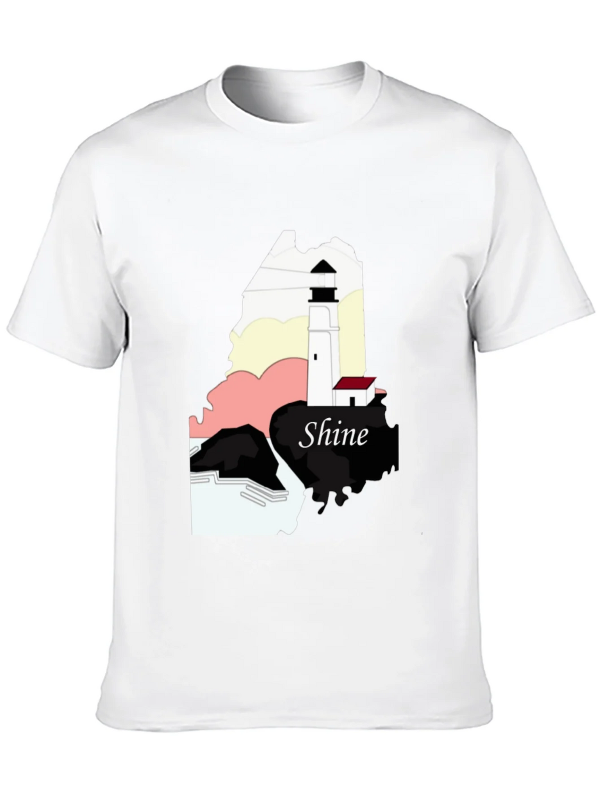 Shine Lighthouse Graphic Tee product image 9