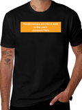 Relationships Jurassic Park Funny Black T-Shirt product image 1