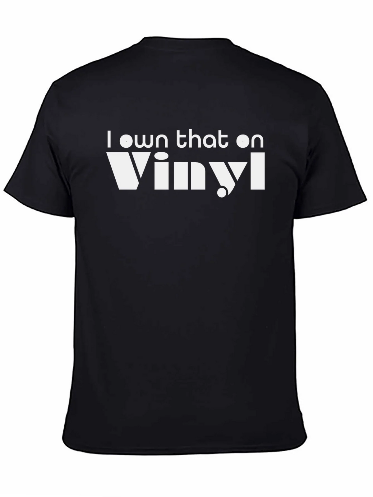 I Own That on Vinyl Black T-Shirt product image 4