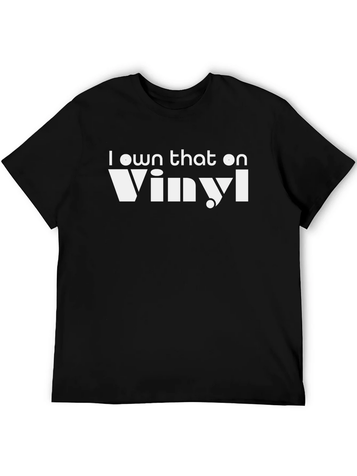 I Own That on Vinyl Black T-Shirt product image 5