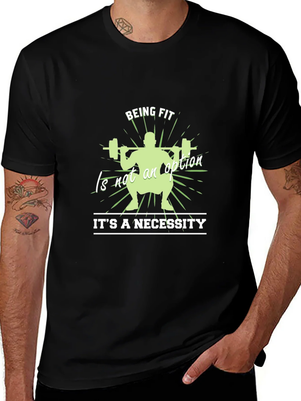 Fitness Necessity T-Shirt for Workout Motivation product image 1