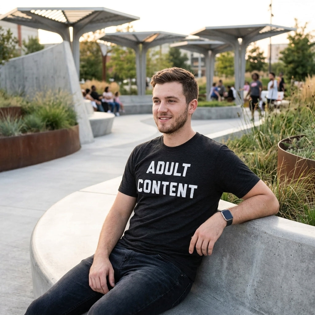 Adult Content Men's T Shirt product image 2