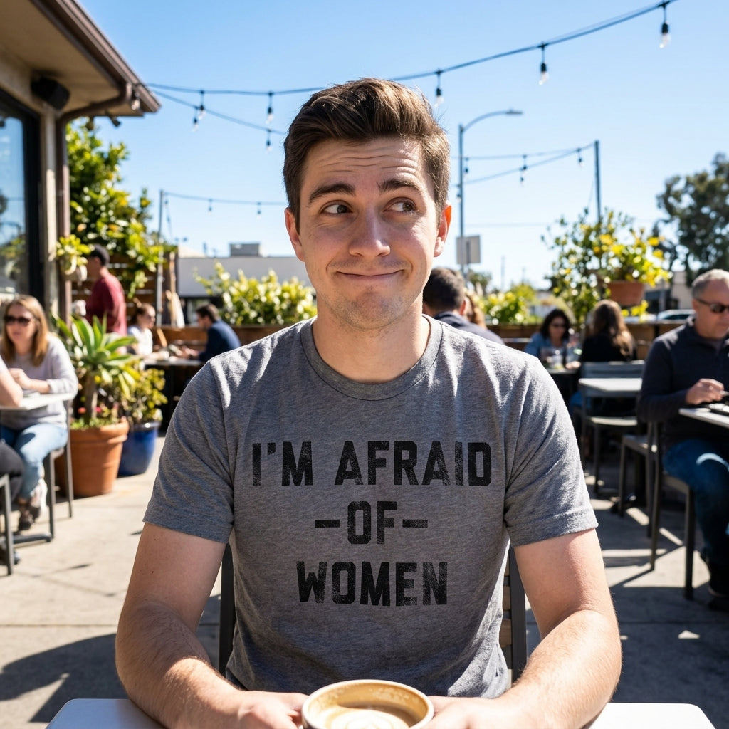 Im Afraid Of Women Men's T Shirt product image 2