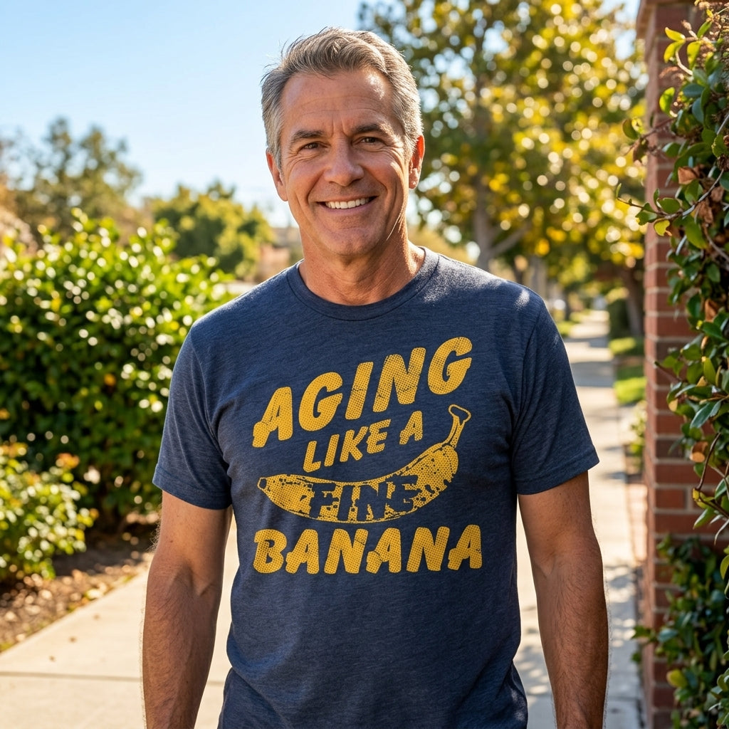 Aging Like A Fine Banana Men's T Shirt product image 2